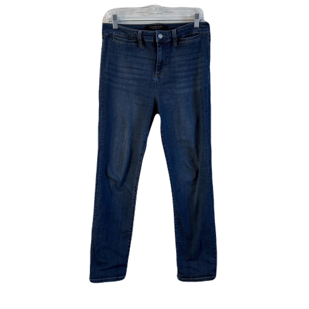 Liverpool Women's Straight Leg Jeans - Indigo‎